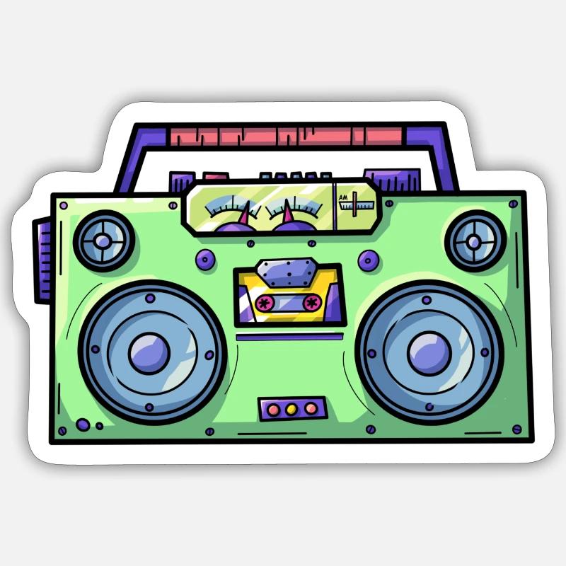 Sticker Größe S (10 x 10 cm) - 