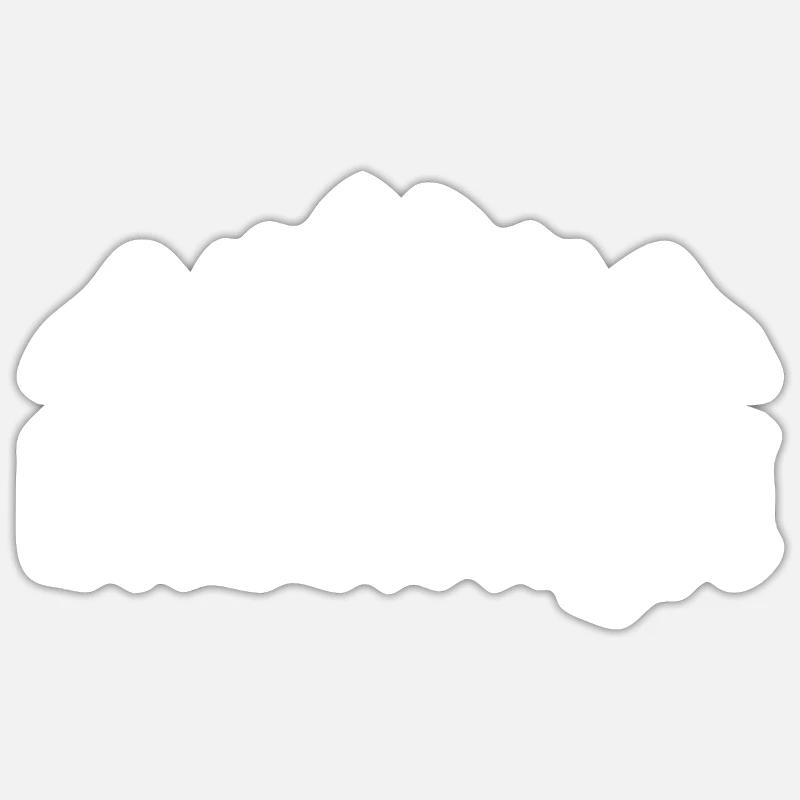 Chechnya Tschetschenien Tschetschene - Sticker Größe S (10 x 10 cm) - Mattweiß