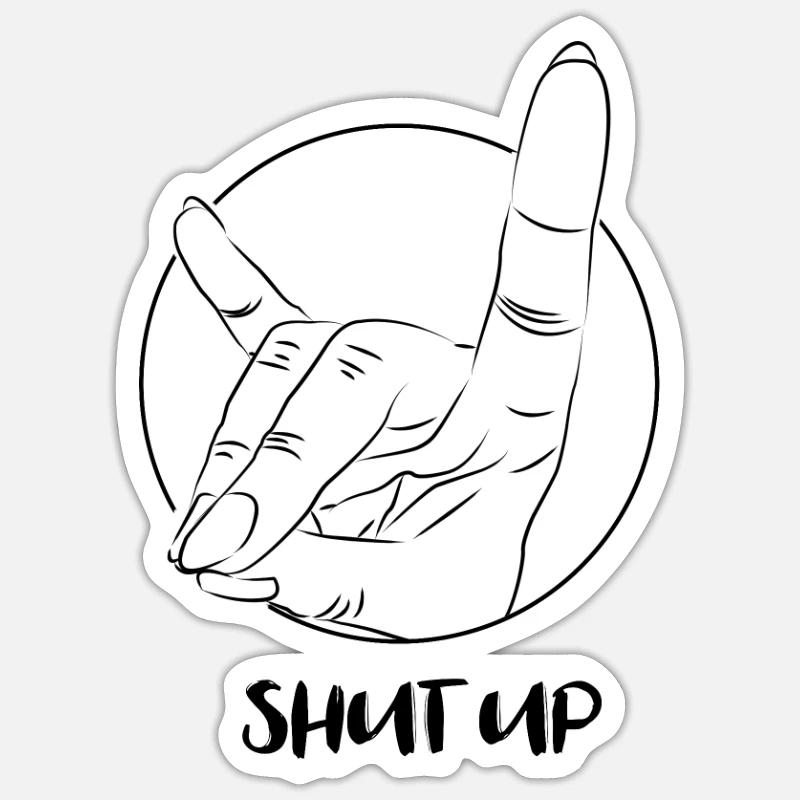 Sticker size S (10 x 10 cm) - 