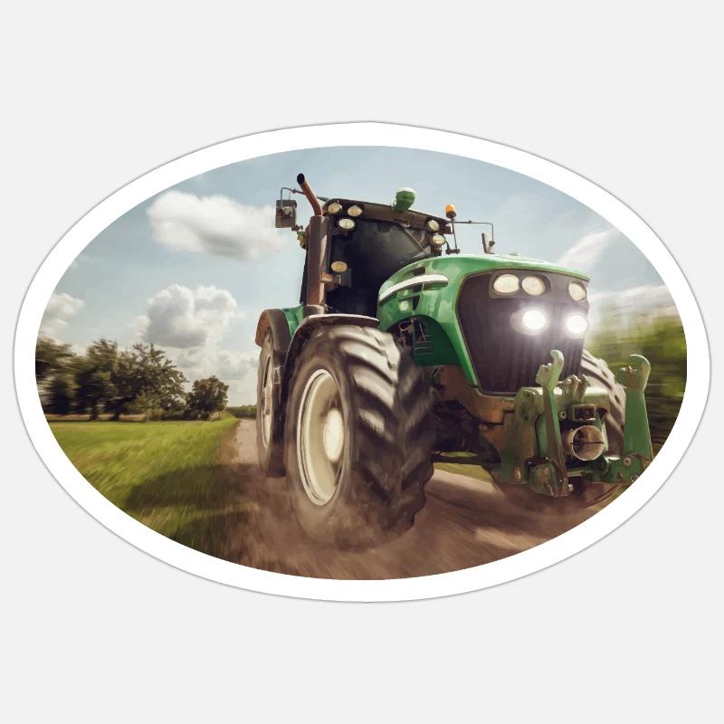 Traktor Sticker Größe S (10 x 10 cm)