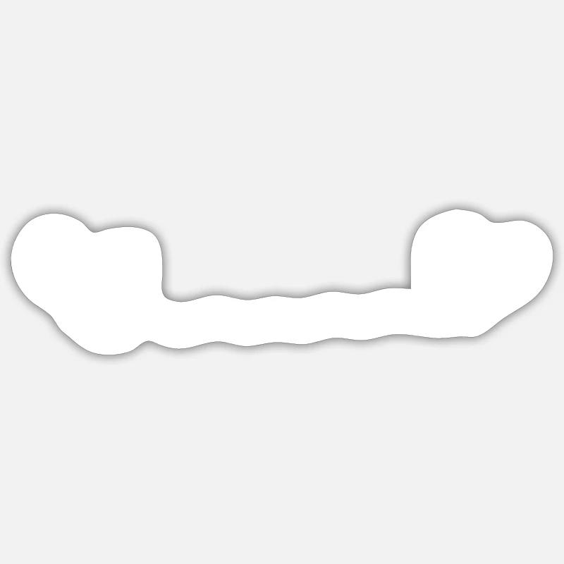 Sticker størrelse S (10 x 10 cm) - 