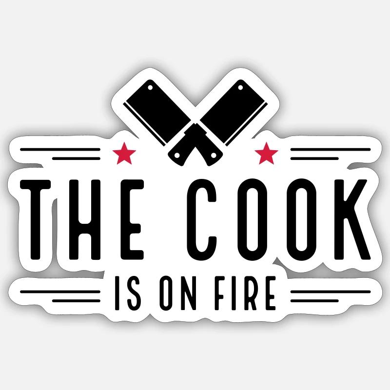 Cuire Sticker taille S (10 x 10 cm)