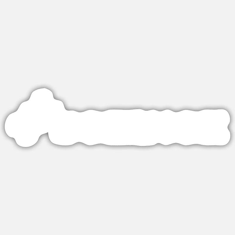 science science - Sticker taille S (10 x 10 cm) - blanc mat