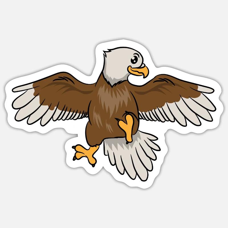 Eagle Kids by The Manzanita's Sticker size S (10 x 10 cm)