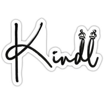 Münchner Kindl - Sticker Größe S (10 x 10 cm) - Mattweiß - Vorne