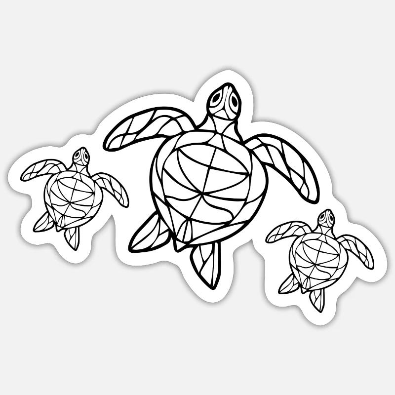 Diving Dive plonger Sticker taille S (10 x 10 cm)