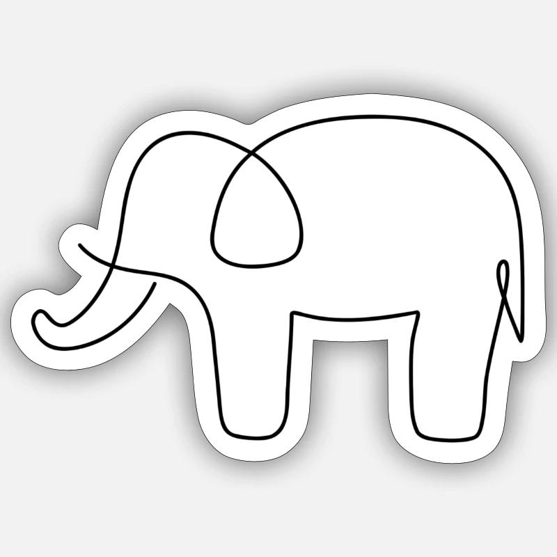 Sticker Größe S (10 x 10 cm) - 