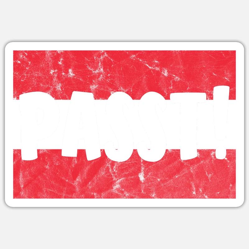 FITS Austria - Sticker size S (10 x 10 cm) - white matte