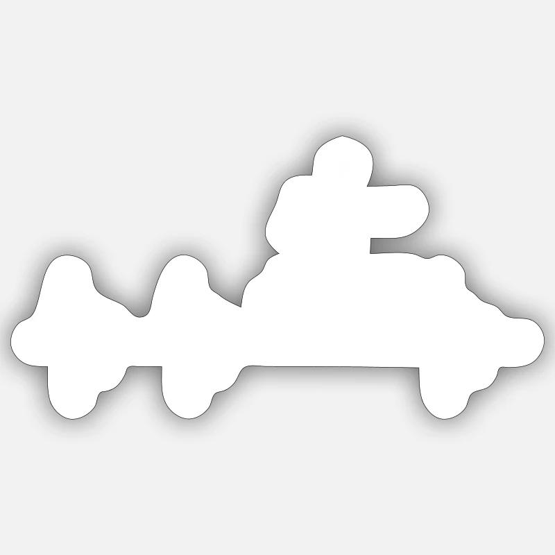 Sticker taille S (10 x 10 cm) - 