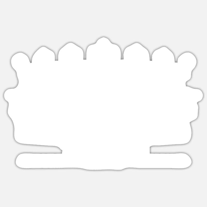 Vincent - Sticker Größe S (10 x 10 cm) - Mattweiß
