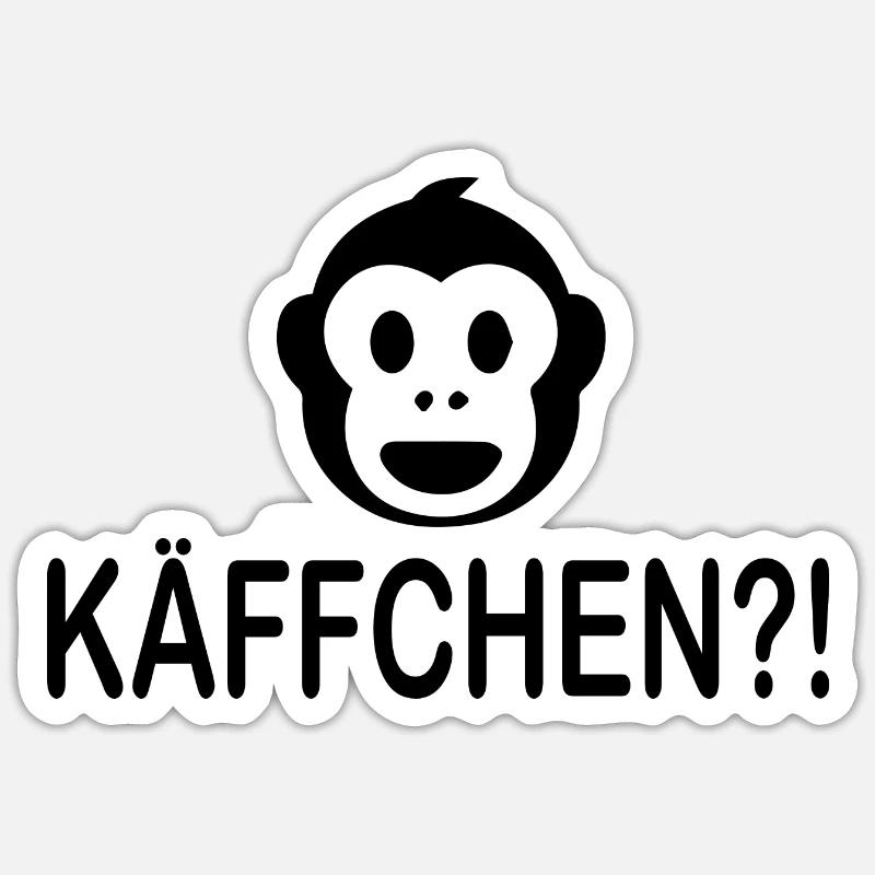 Fun Spaß Lustige - Sticker Größe S (10 x 10 cm) - Mattweiß