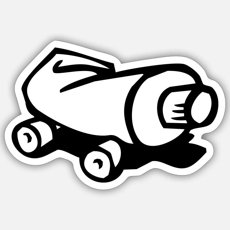 Sticker taille S (10 x 10 cm) - 
