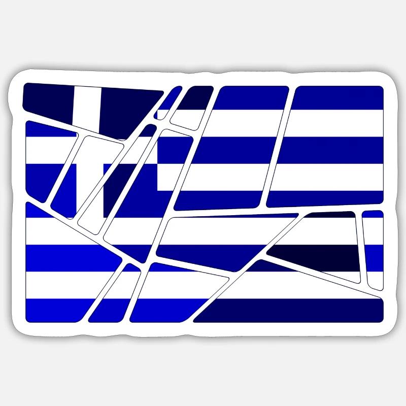 Greece Sticker size S (10 x 10 cm)