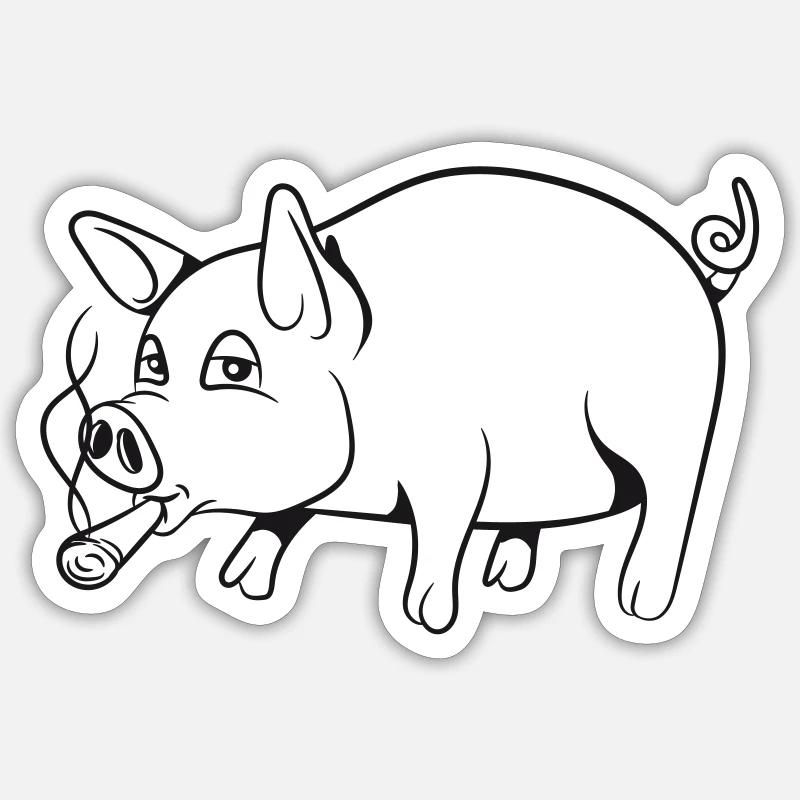 Sticker Größe S (10 x 10 cm) - 