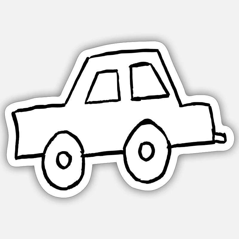 Auto Sticker Größe S (10 x 10 cm)