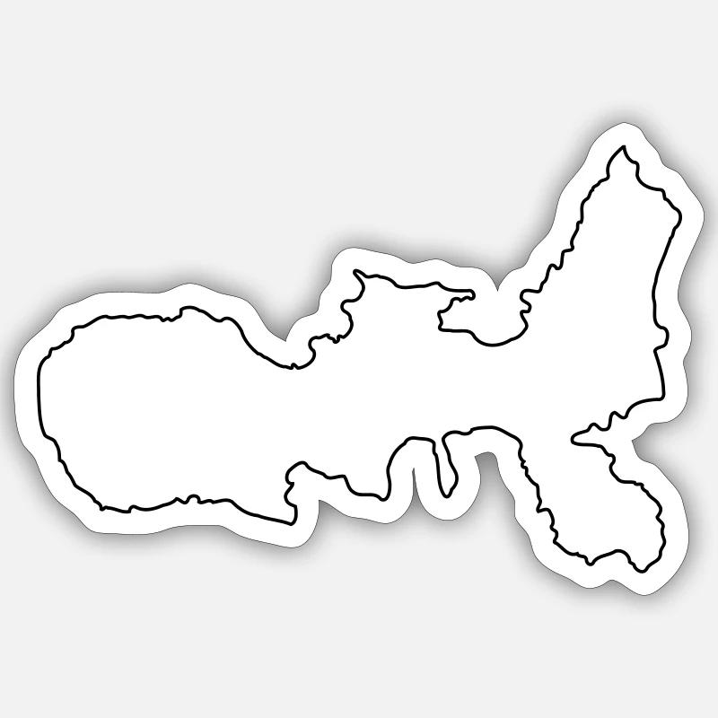 Elba Sticker Größe S (10 x 10 cm)