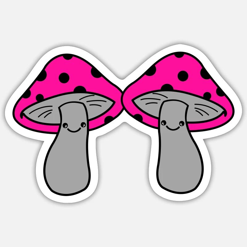 Fungi Sticker size S (10 x 10 cm)