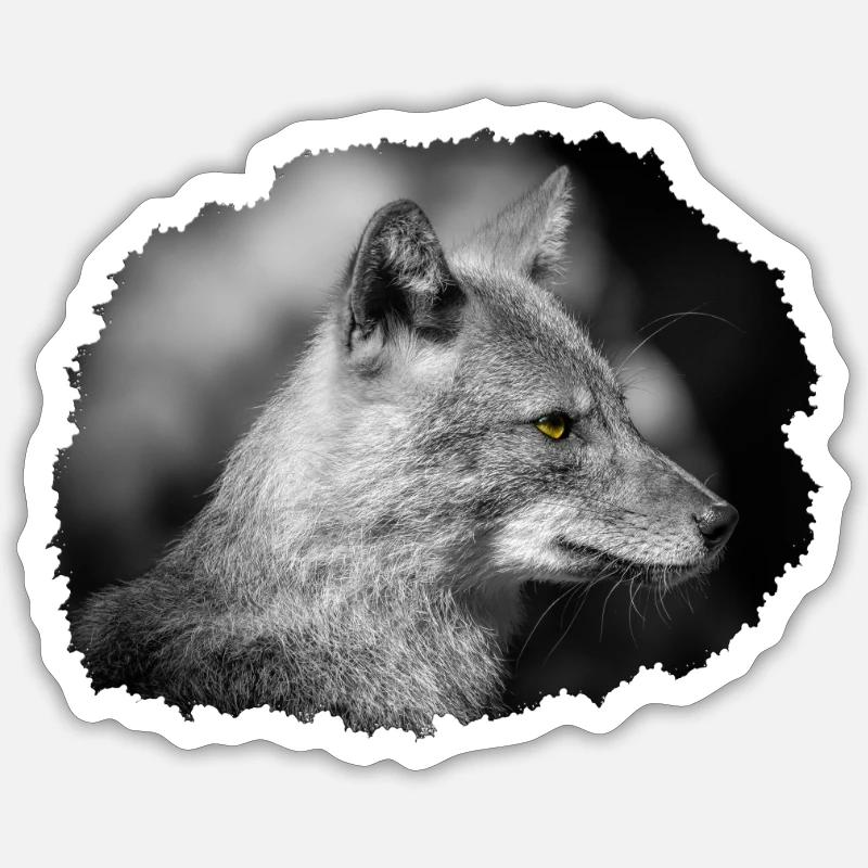 Fuchs Sticker Größe S (10 x 10 cm)