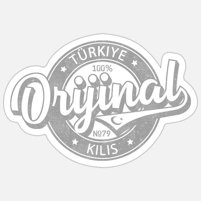 Kilis - Sticker taille S (10 x 10 cm) - blanc mat