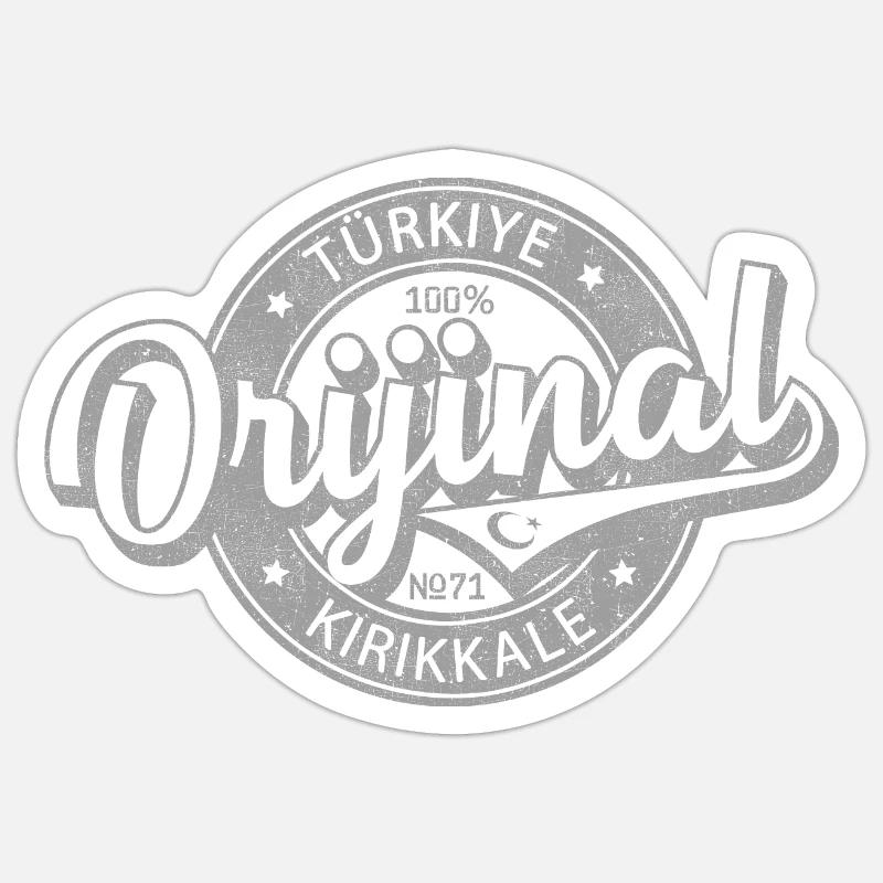 Kırıkkale Sticker Größe S (10 x 10 cm)