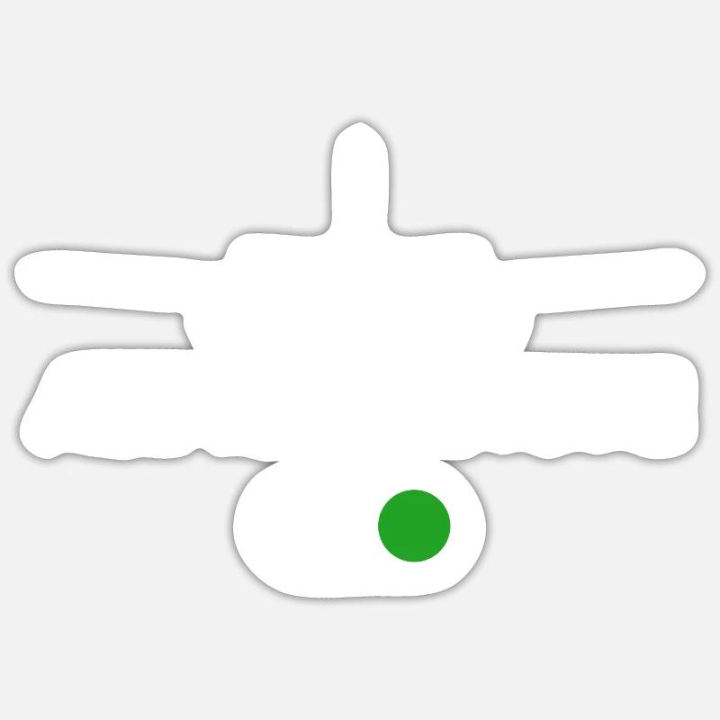 Airplane Pilot Fly Flight Mode An i Gift Sticker size S (10 x 10 cm)