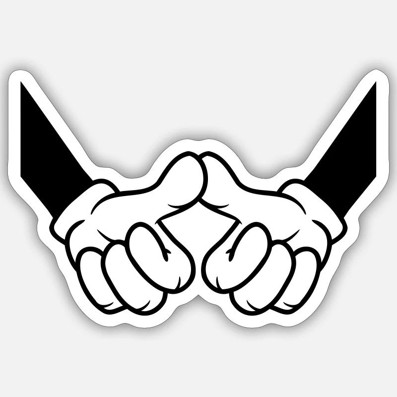 Sticker size S (10 x 10 cm) -