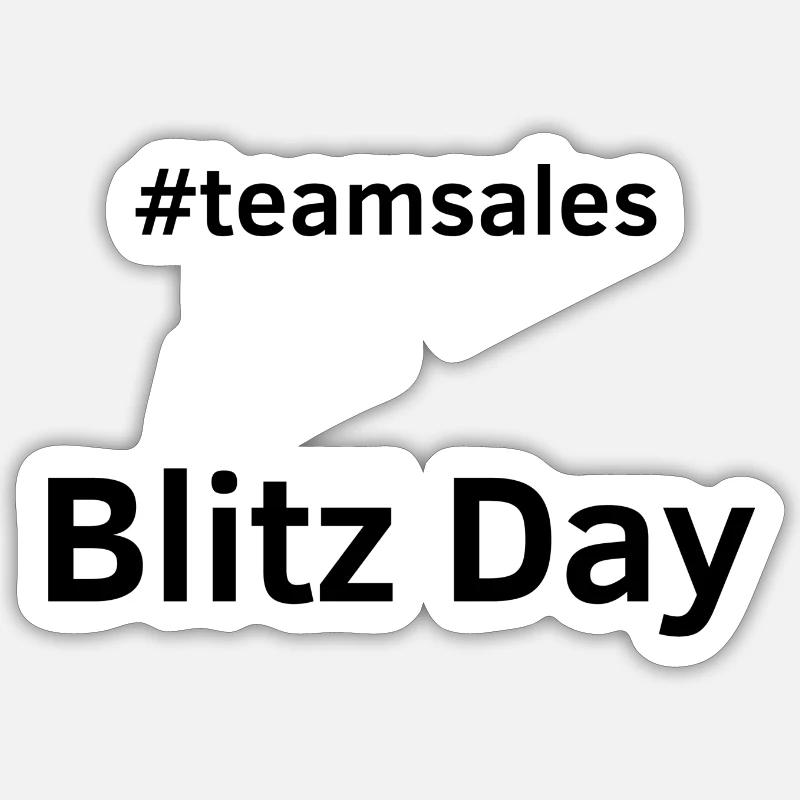 Blitz Day Sticker taille S (10 x 10 cm)