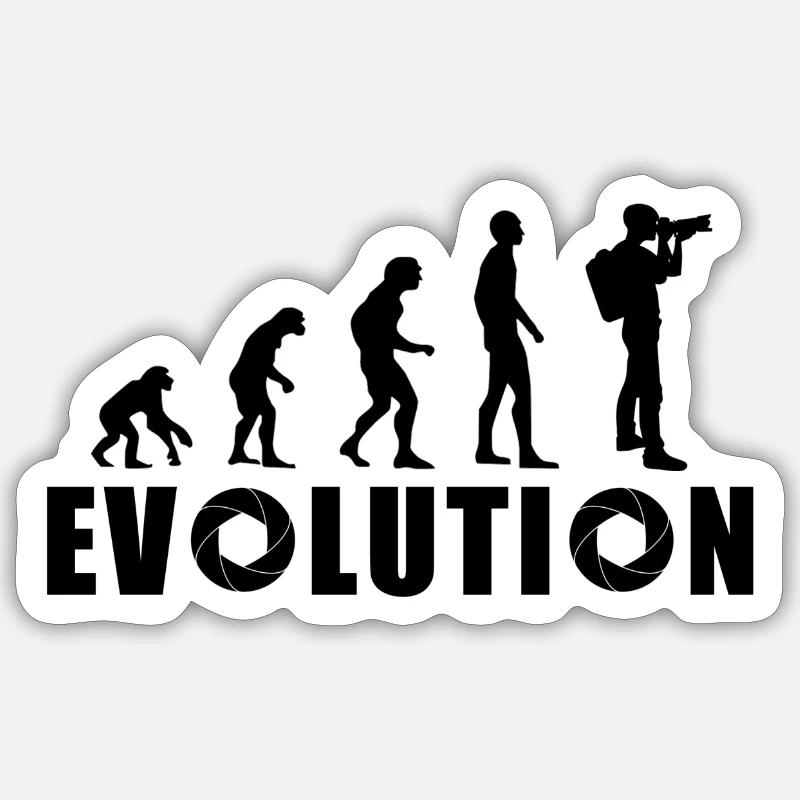 EVOLUTION PHOTOGRAPHY Photo Aperture Camera Gift Sticker size S (10 x 10 cm)