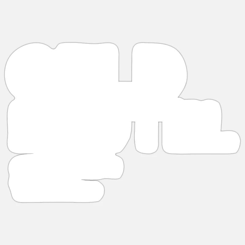 Sticker Größe S (10 x 10 cm) - 