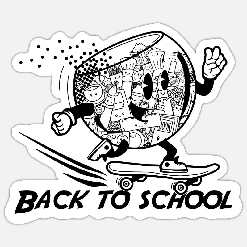 Sticker taille S (10 x 10 cm) - 