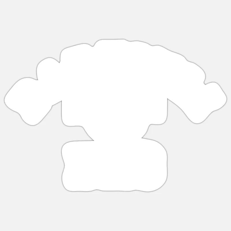 Bartın - Sticker taille S (10 x 10 cm) - blanc mat