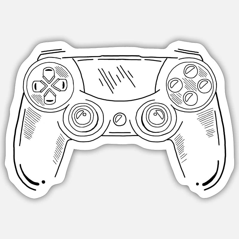 Sticker Größe S (10 x 10 cm) - 