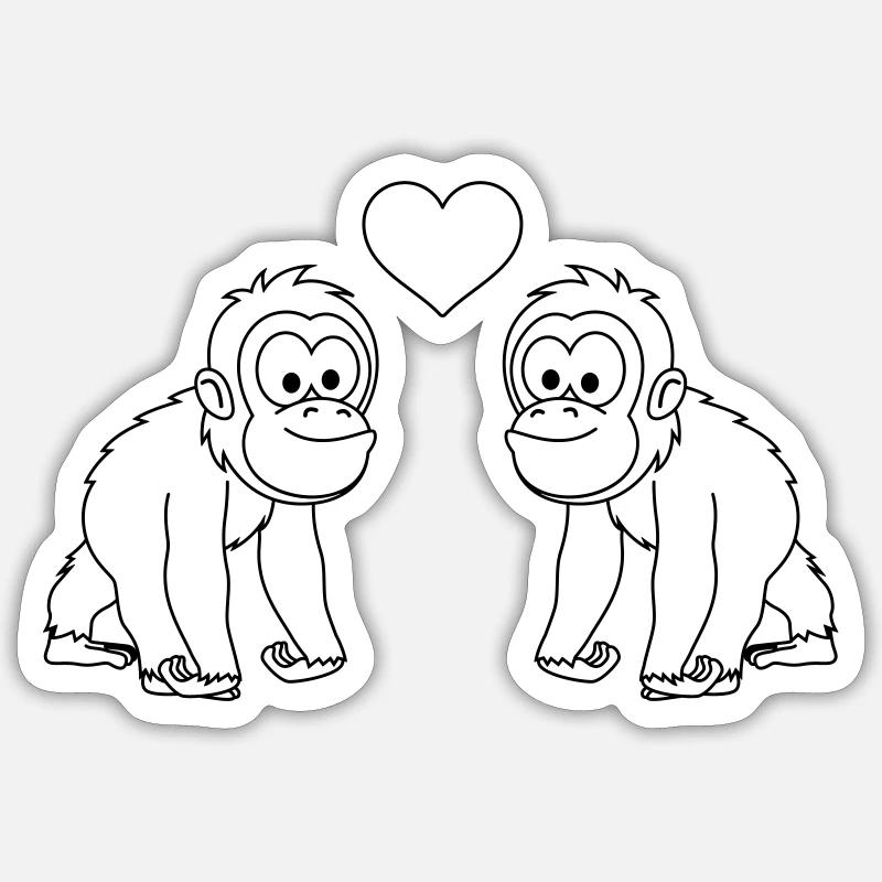 Sticker taille S (10 x 10 cm) - 