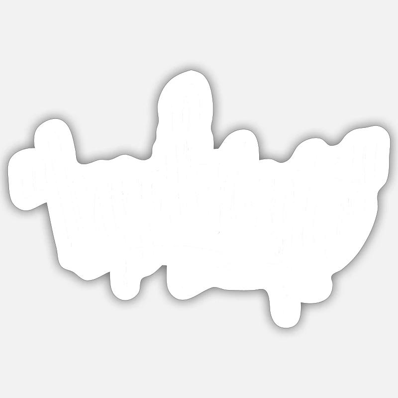 Sticker Größe S (10 x 10 cm) - 