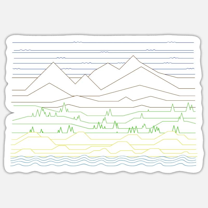 Sticker Größe S (10 x 10 cm) - 