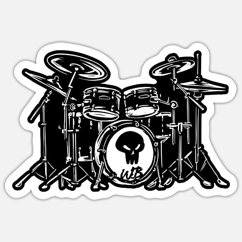 Sticker Größe S (10 x 10 cm) - 