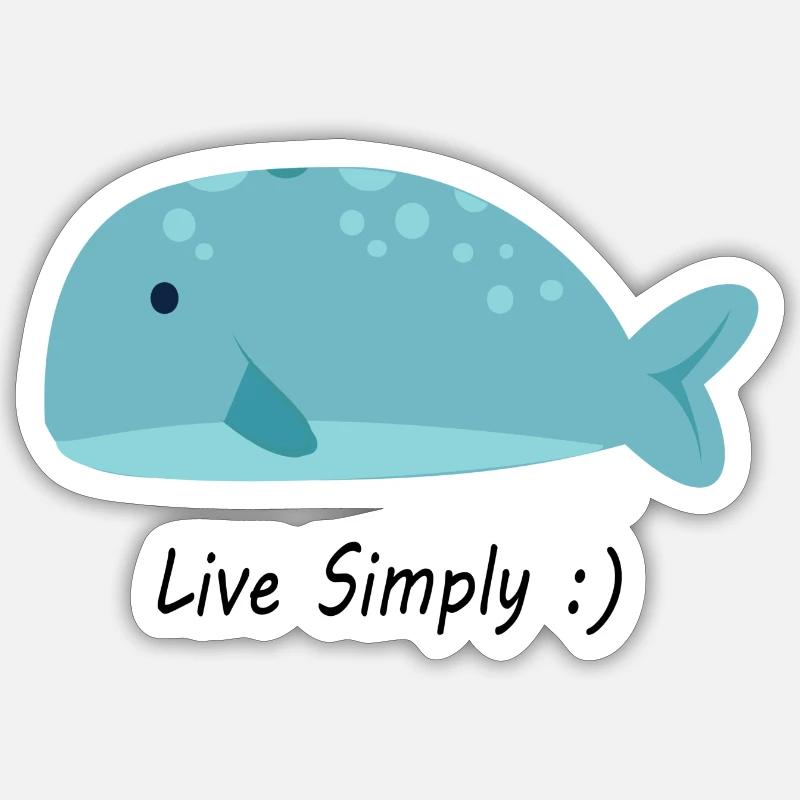 Sticker Größe S (10 x 10 cm) - 