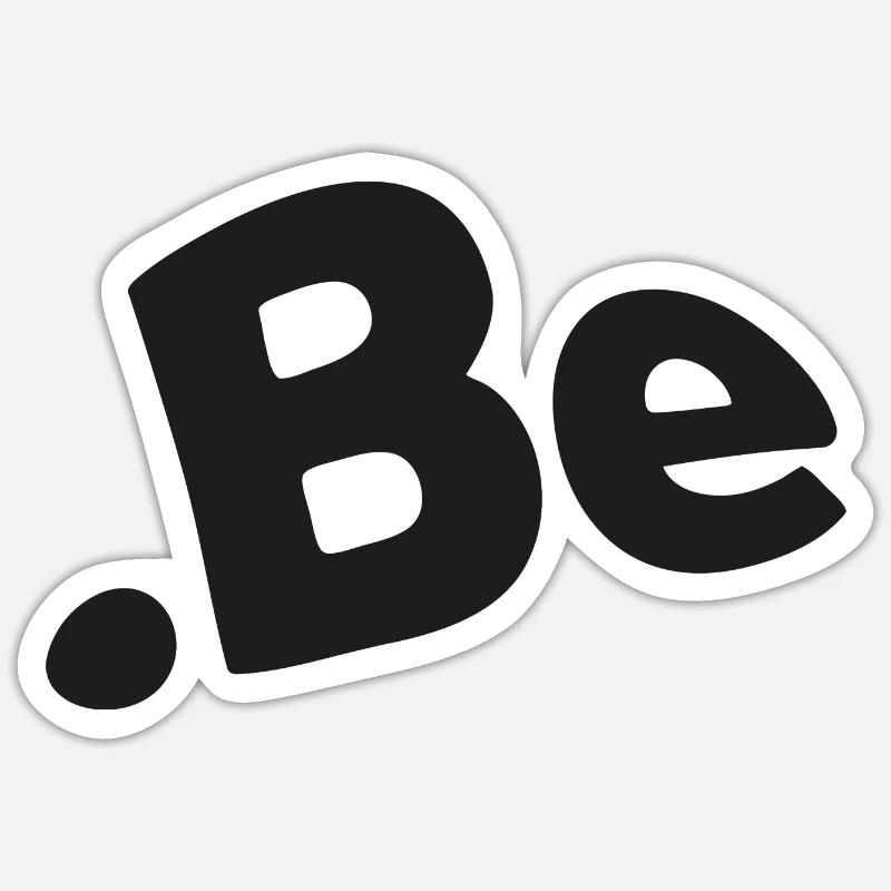 be Sticker taille S (10 x 10 cm)