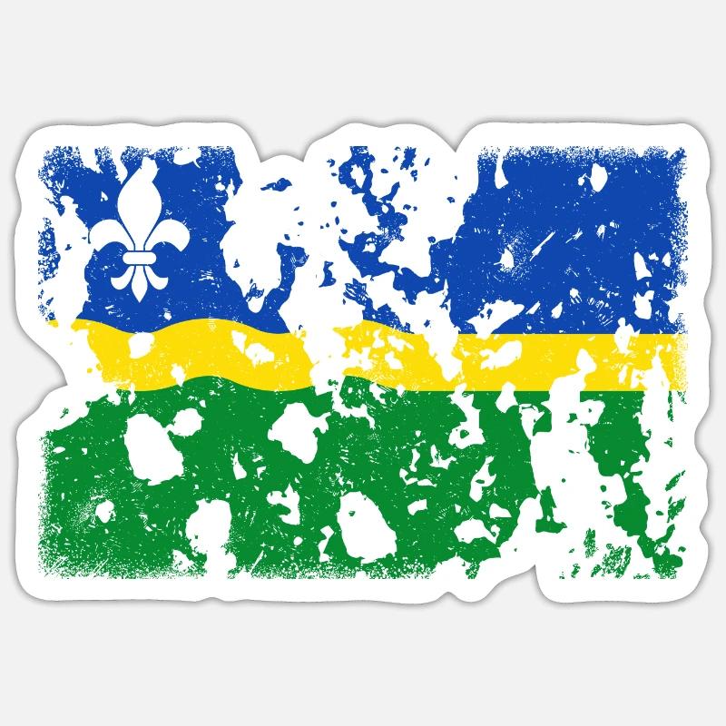 Flevoland Millésime Sticker taille S (10 x 10 cm)