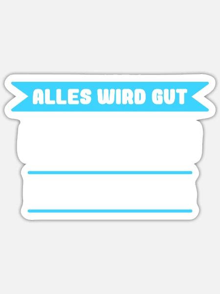 Karsten Name Design für stolze Karstens - Sticker Größe S (10 x 10 cm) - Mattweiß