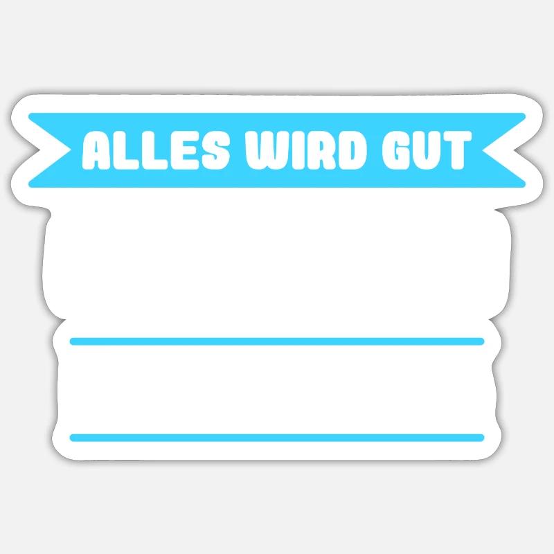 Karsten Name Design für stolze Karstens - Sticker Größe S (10 x 10 cm) - Mattweiß