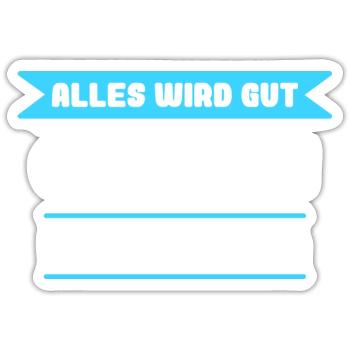 Carsten Name Design für stolze Carstens - Sticker Größe S (10 x 10 cm) - Mattweiß - Vorne