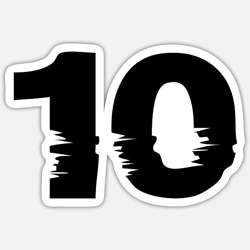 Sticker taille S (10 x 10 cm) - 