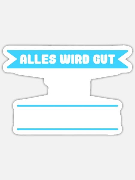Tim Name Design für stolze Tims - Sticker Größe S (10 x 10 cm) - Mattweiß