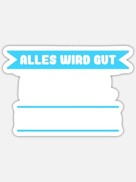 Marcel Name Design für stolze Marcels - Sticker Größe S (10 x 10 cm) - Mattweiß