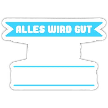 Lars Name Design für stolze Lars - Sticker Größe S (10 x 10 cm) - Mattweiß - Vorne