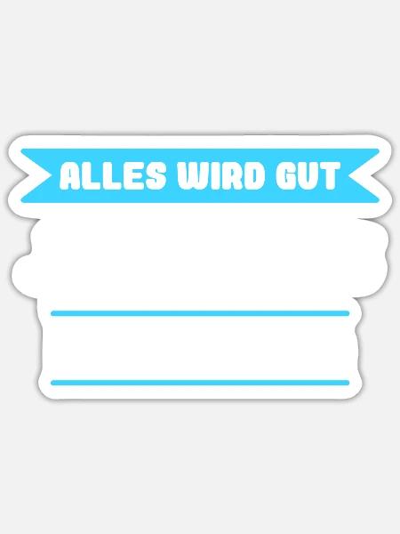 Johannes Name Design für stolze Johannes - Sticker Größe S (10 x 10 cm) - Mattweiß