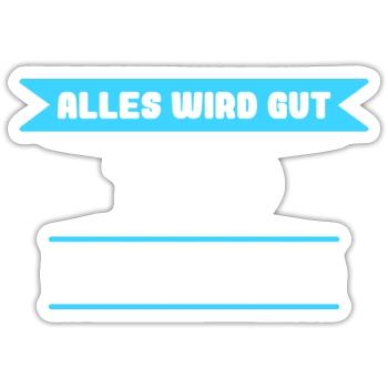 Timo Name Design für stolze Timos - Sticker Größe S (10 x 10 cm) - Mattweiß - Vorne