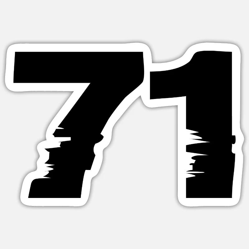 Sticker Größe S (10 x 10 cm) - 