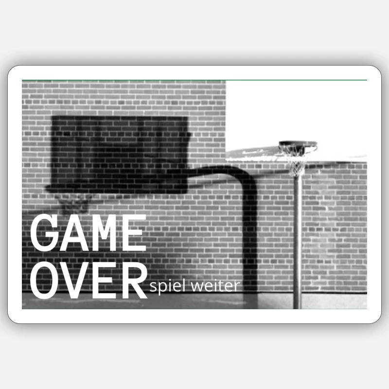 Sticker Größe S (10 x 10 cm) - 